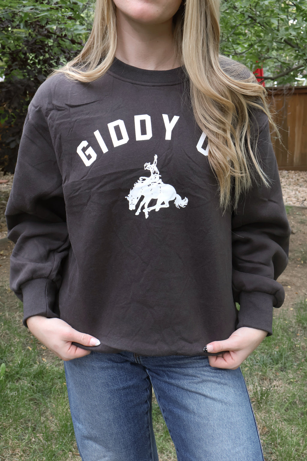 Giddy Up Honey Sweatshirt