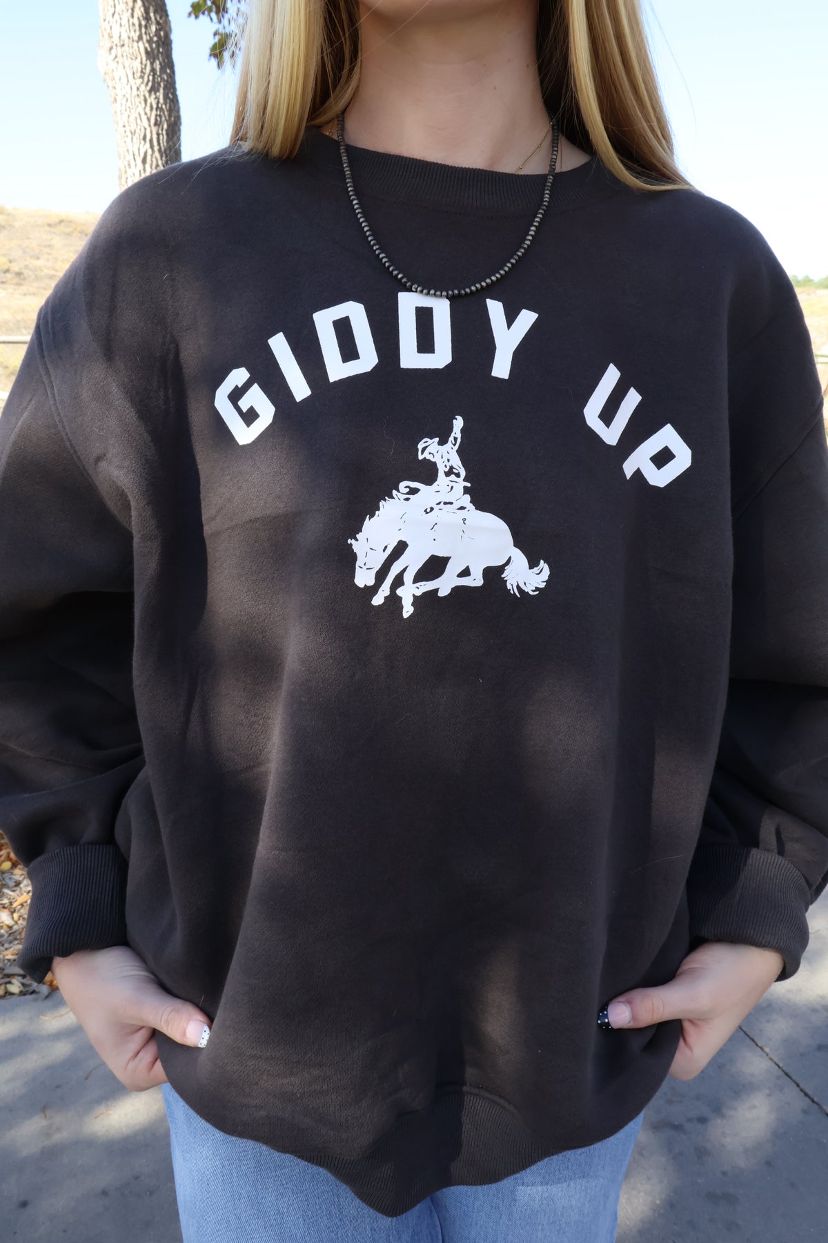 Giddy Up Honey Sweatshirt
