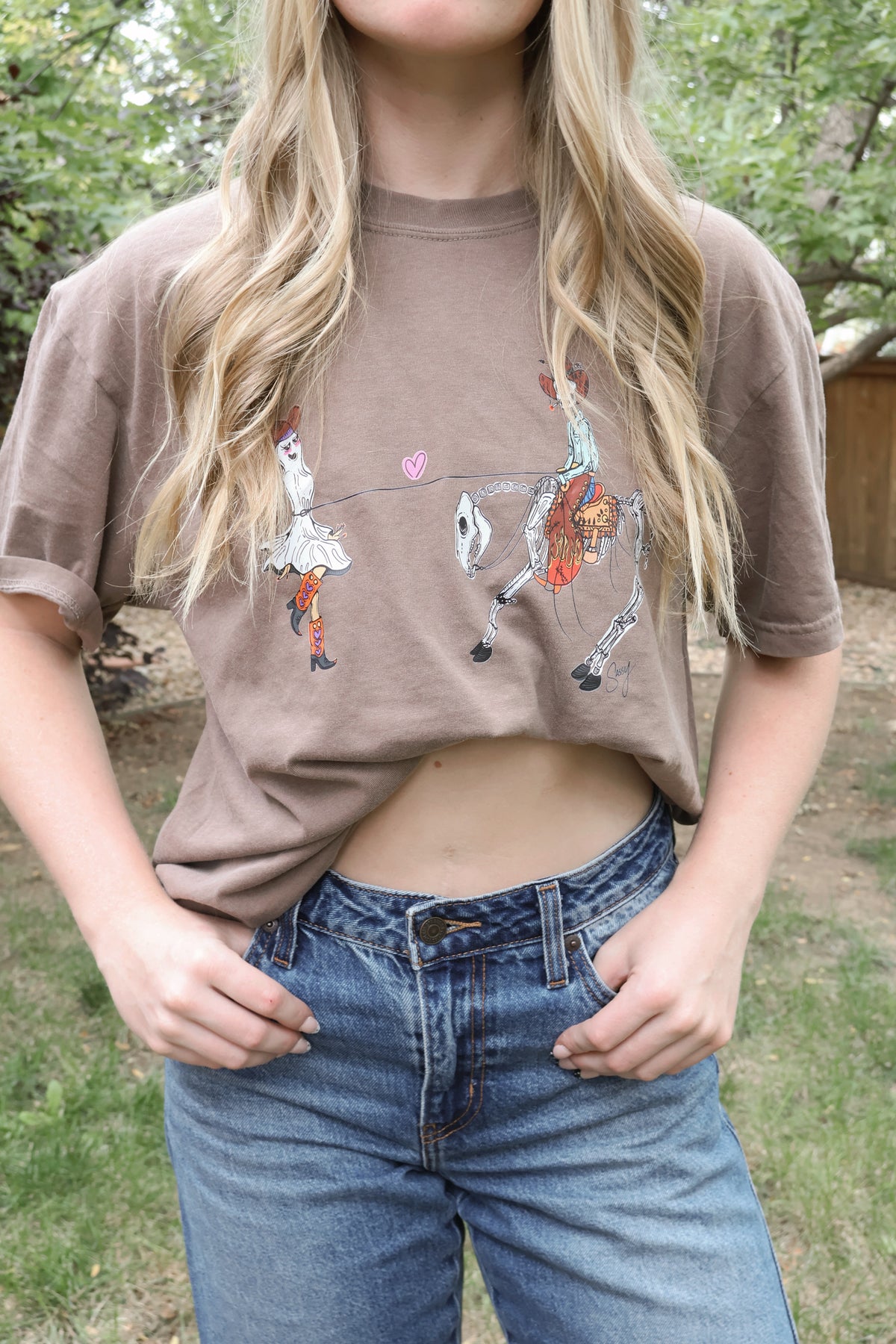 Dead Set on Rodeo Tee