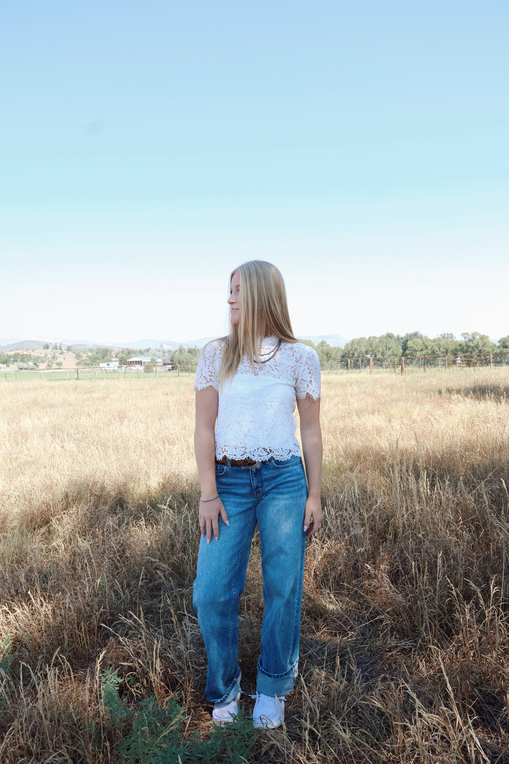The Arena Lace Top