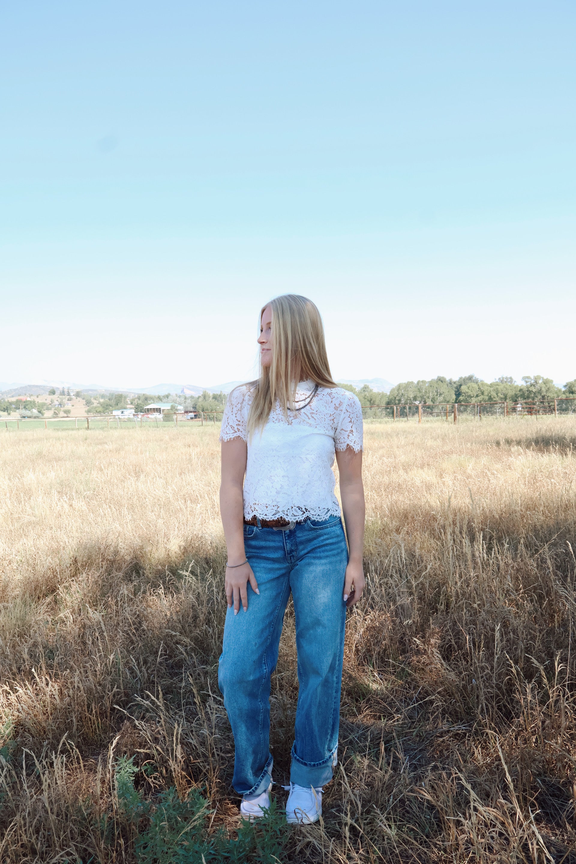 The Arena Lace Top